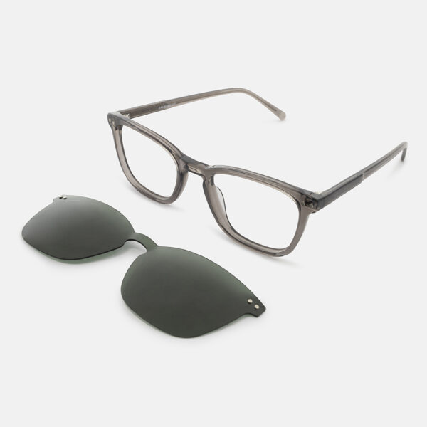 BH CLIPON ANTEOLLOS - GRIS/VERDE